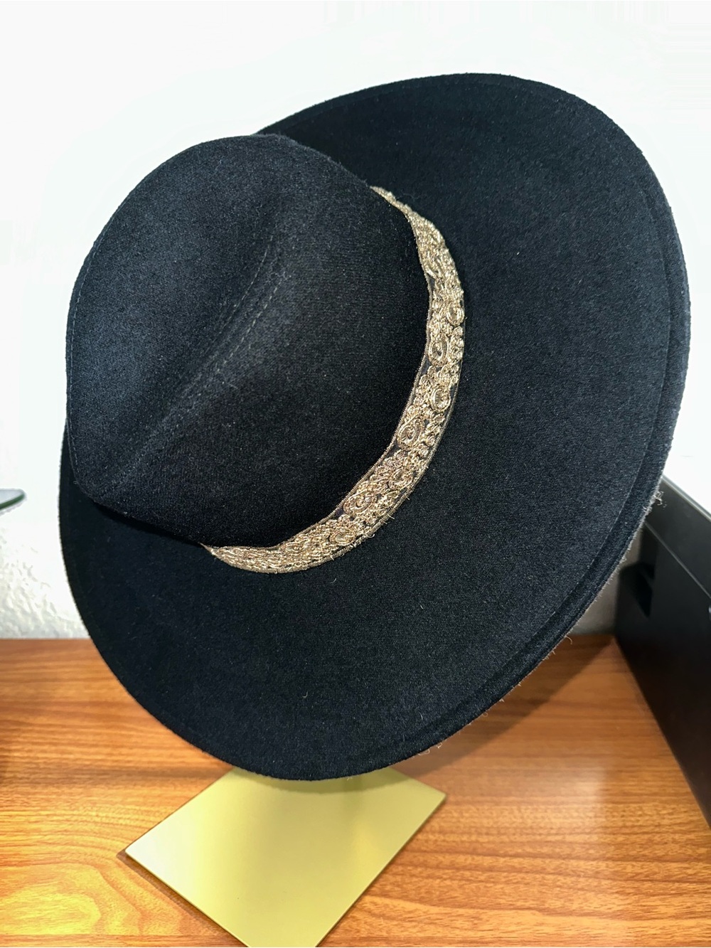 Black Felt Hat